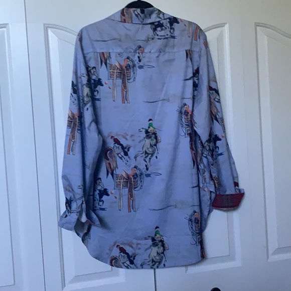 Misslook Collared Blouse 3/4 Sleeve Shirt 4XL - Picture 5 of 5